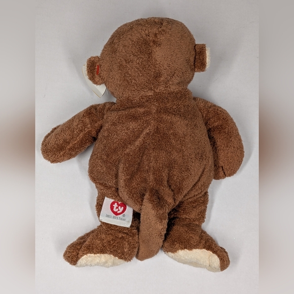 TY Pluffies 10" Dangles the Monkey Stuffed Animal w/tag-1st/Original 2002 - Picture 7 of 15